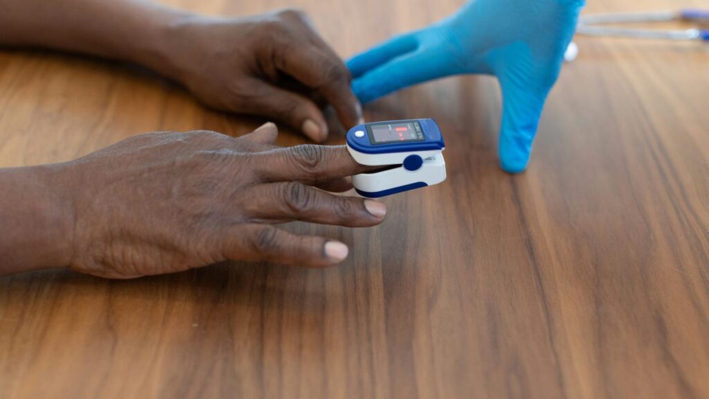 a person holding a phone