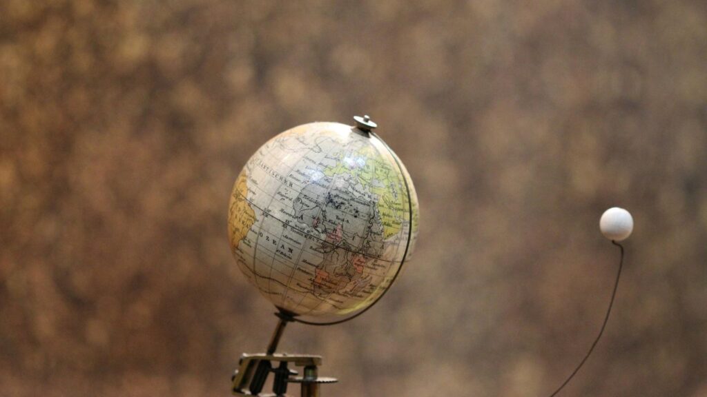 desk globe