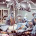 group of people wearing blue scrub suit