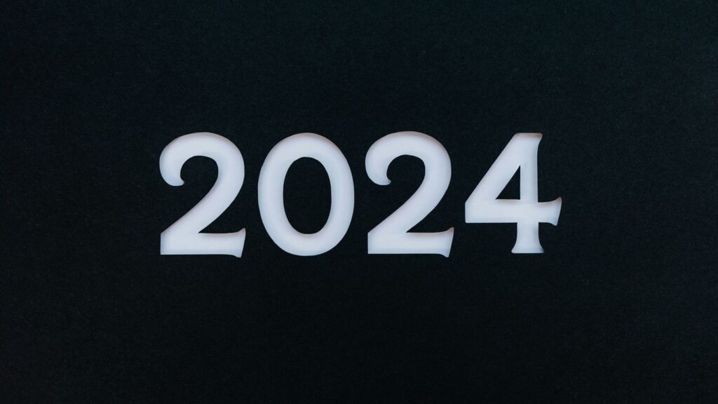 a close up of the numbers on a black background