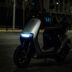 black and gray motorcycle on road during night time