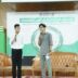 a couple of men on a stage