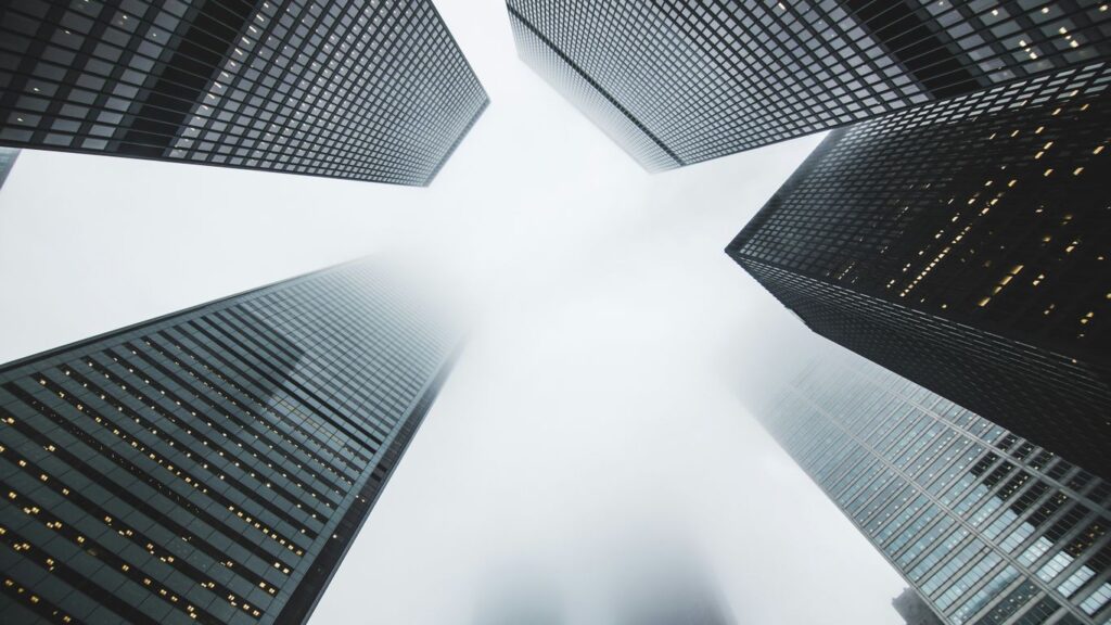 low angle photography of building