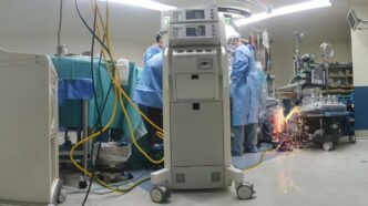 room with people doing operation