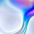 Abstract fluid art with vibrant pink and blue swirls