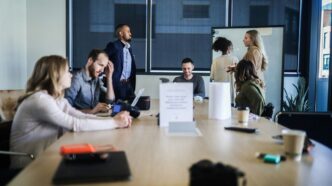 people sitting at the table