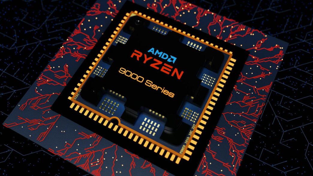 Amd ryzen 6000 series processor on circuit board