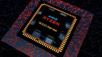 Amd ryzen 6000 series processor on circuit board