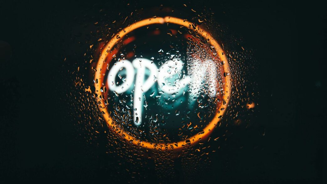 water droplets on black surface