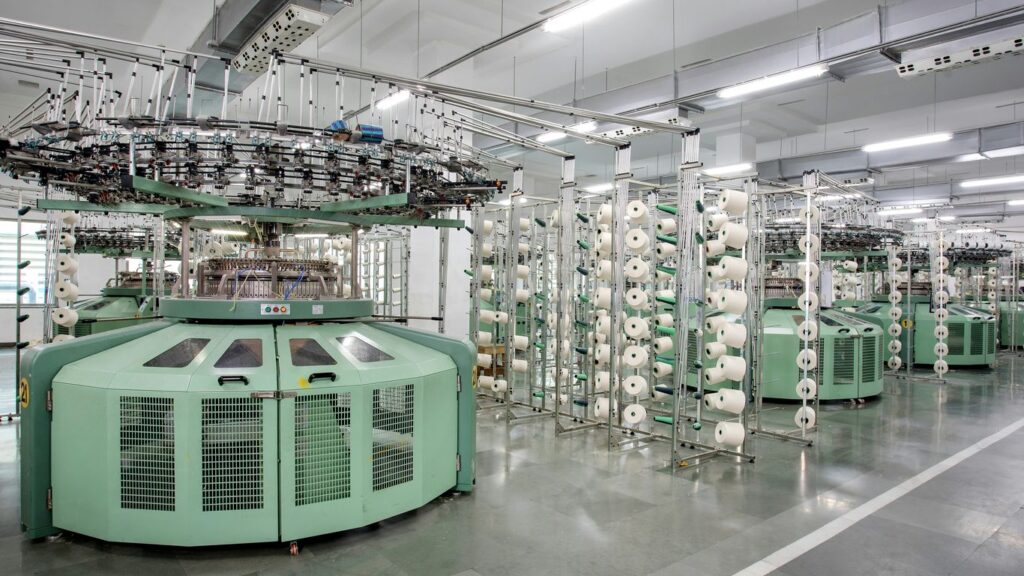 green and white metal rack