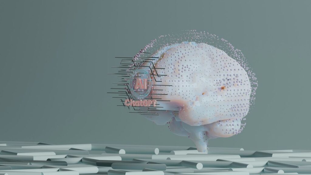 a computer generated image of a human brain