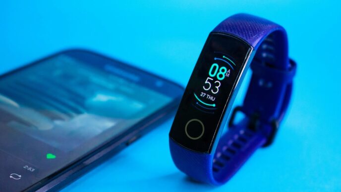 blue and black usb flash drive