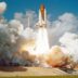 Space Shuttle Challenger launches from Kennedy Space Center