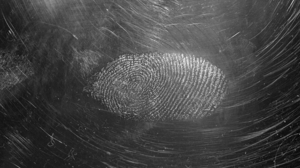 black and white round textile