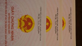 a close up of two books on a table