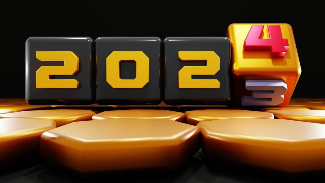 a 3d image of a table with a clock and numbers