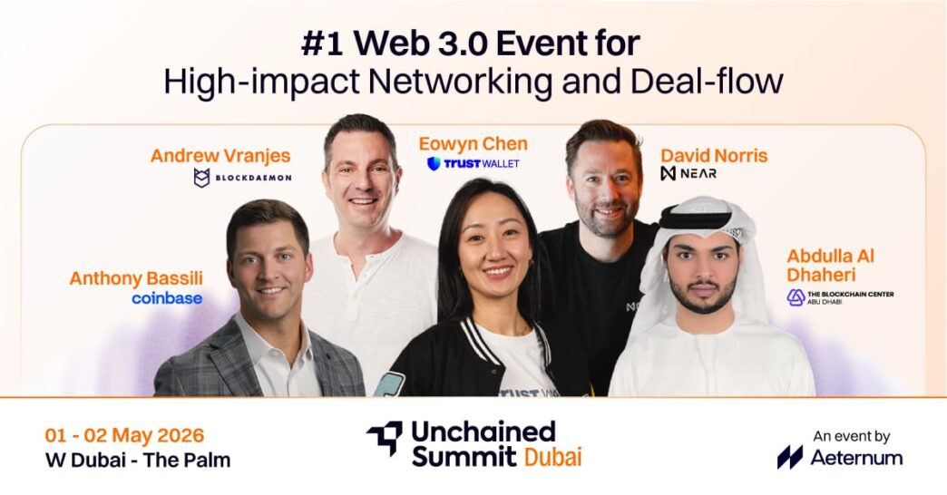 Unchained Summit Announces Dubai Edition