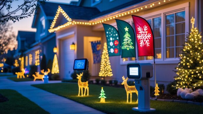 Holiday Exterior Decorating
