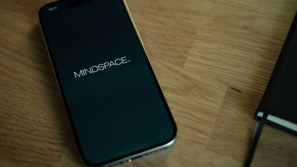 A close up of a cell phone on a table