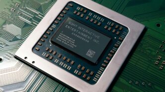 Sony interactive entertainment processor on circuit board