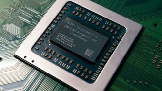 Sony interactive entertainment processor on circuit board