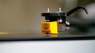 black and yellow plastic toy