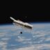 Hubble Space Telescope above earth's atmosphere