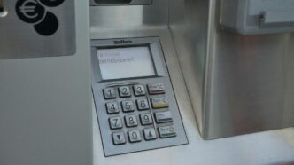 a machine that has a lot of buttons on it