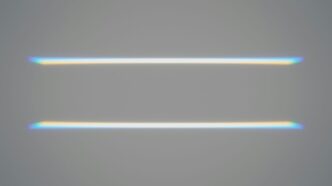 a blue line on a black background