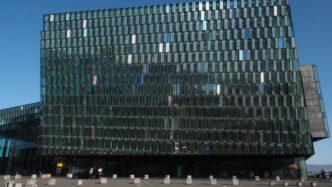 a very large building with a lot of windows