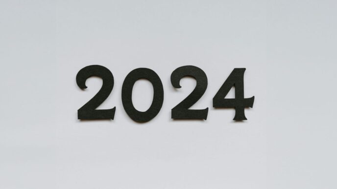 a white wall with a black number on it