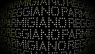 black and white polka dot textile