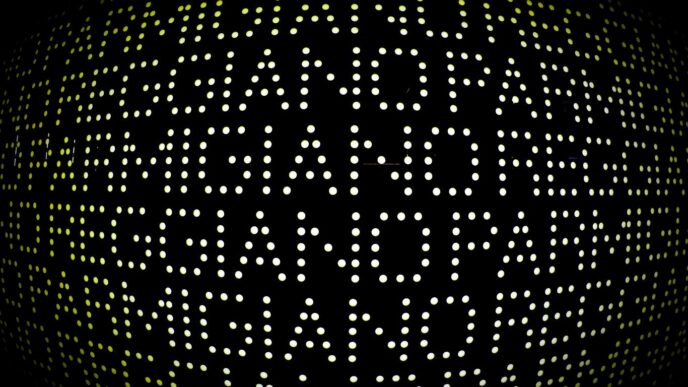 black and white polka dot textile