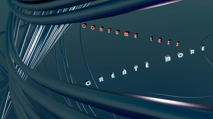 A computer generated image of a spiral of lines