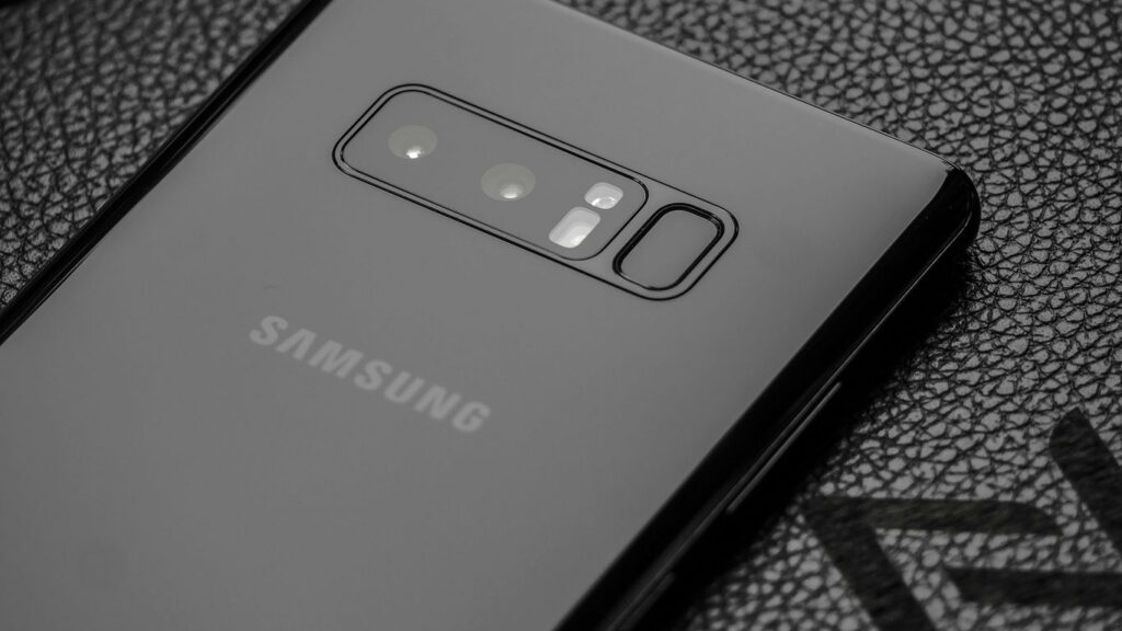 gray samsung galaxy note 8