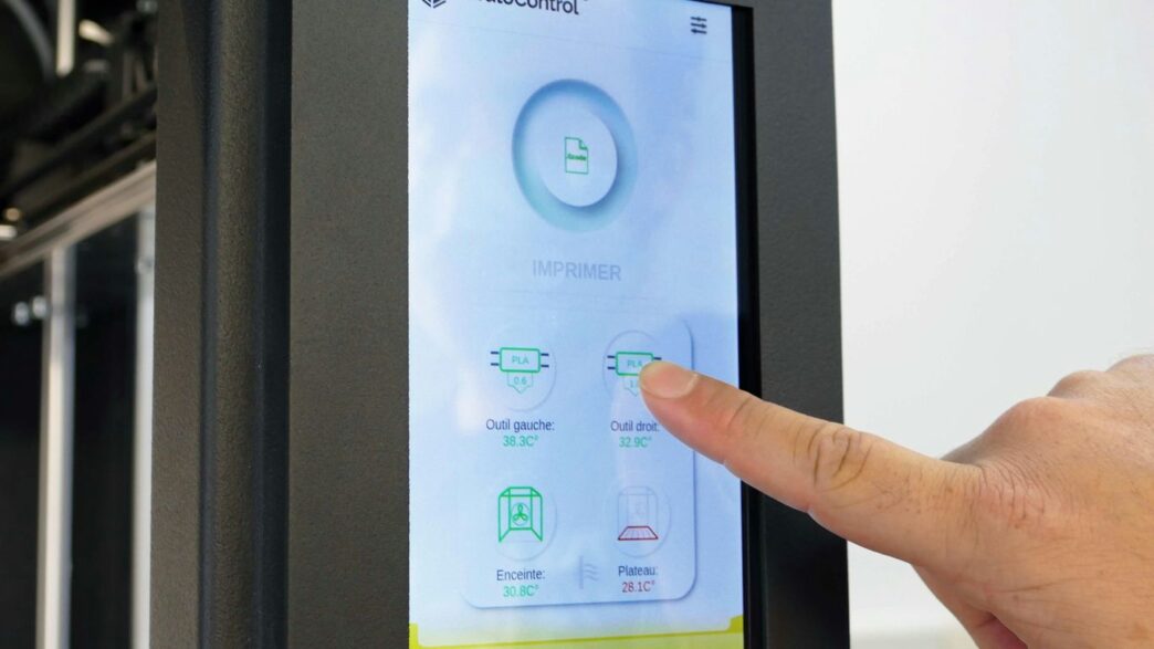 black and green digital device