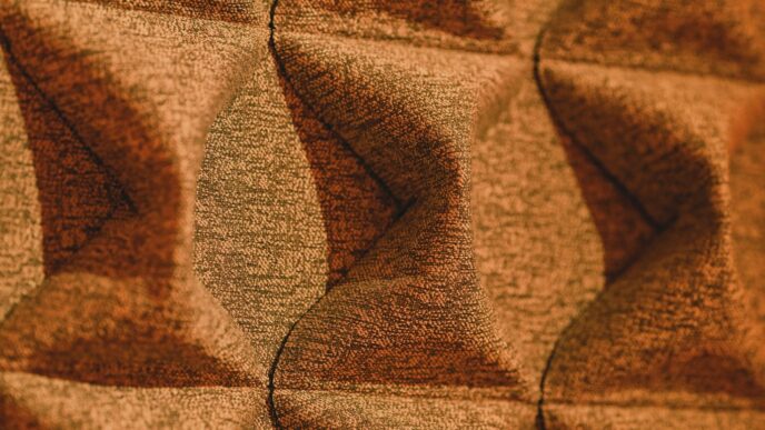 a close up of a wall with a pattern on it