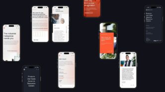 a group of cell phones sitting next to each other