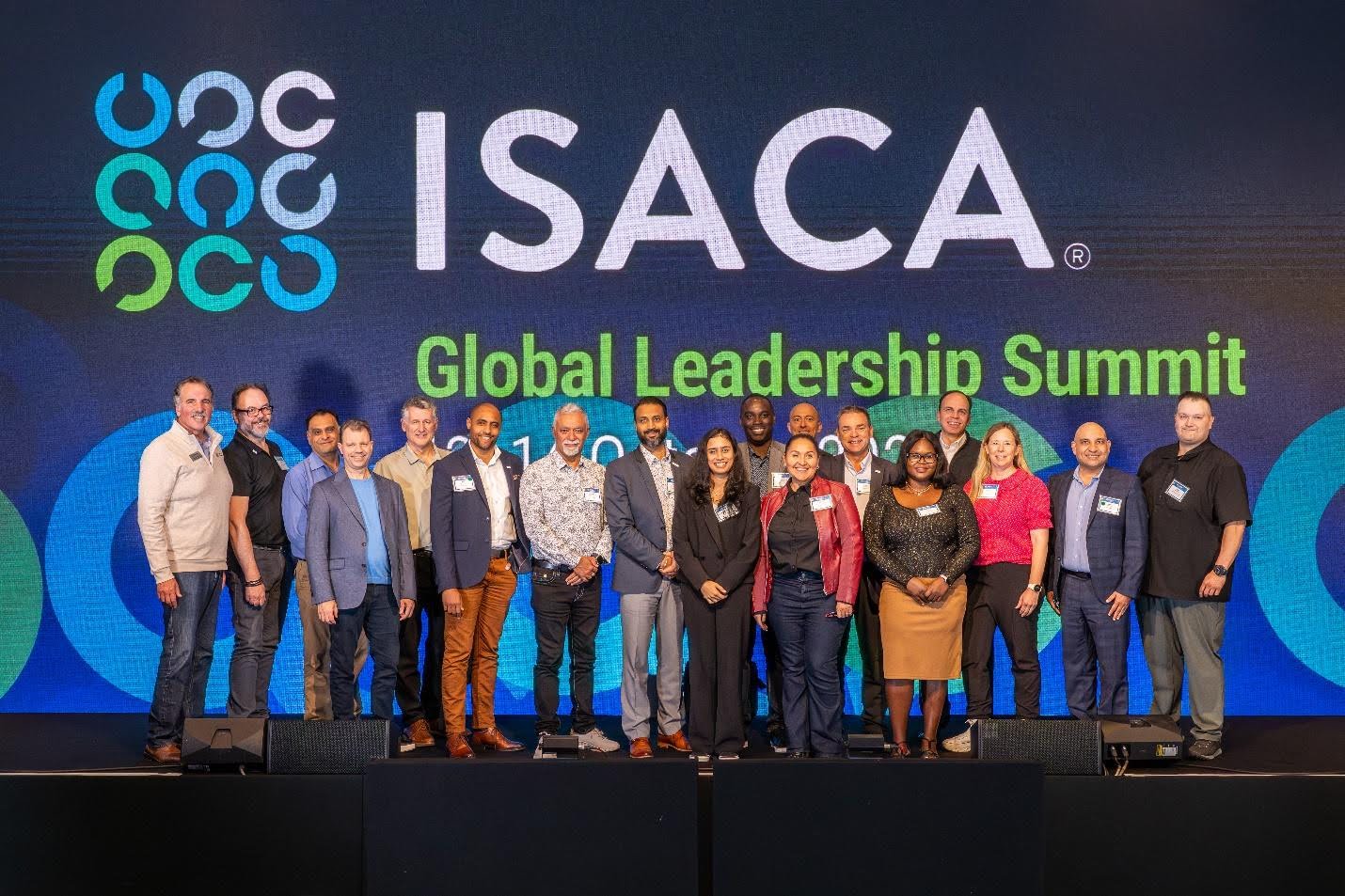 ISACA Chapter Leaders from Canada at the recently concluded Global Leadership Summit in London
