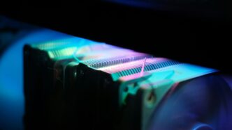 a close-up of a computer