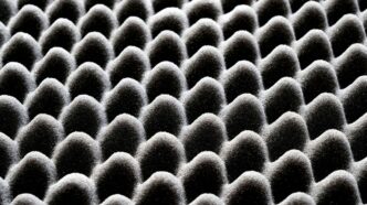 brown and black round decor