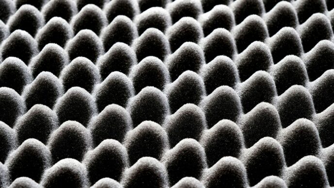 brown and black round decor