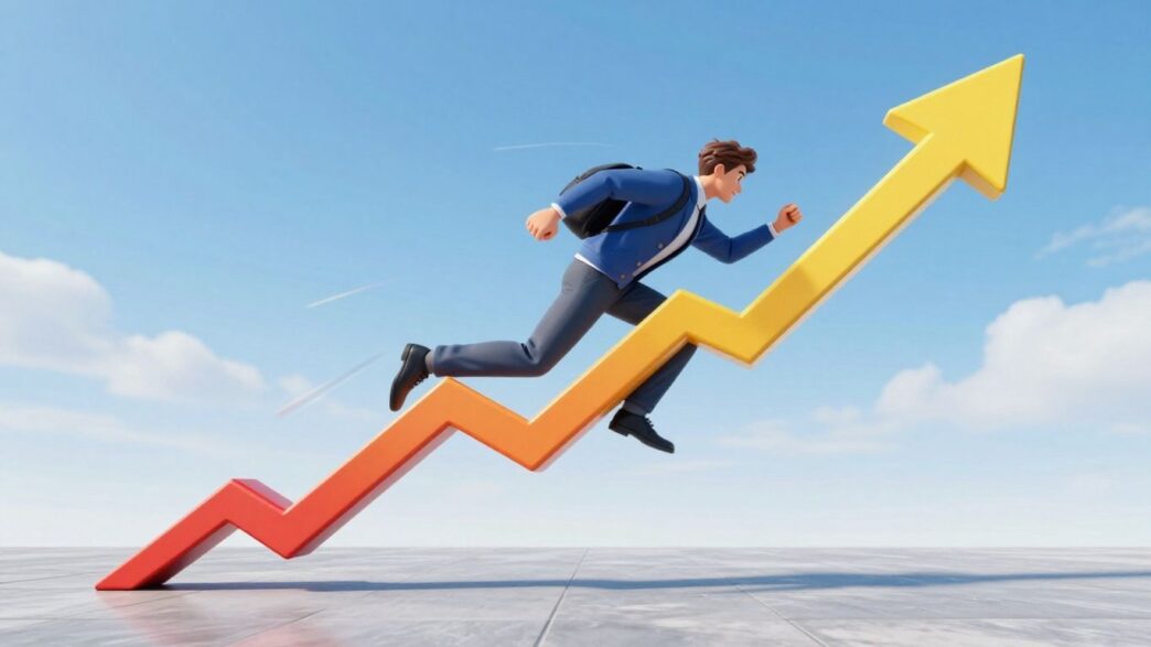 Rapid financial growth from one million to one hundred million dollars.