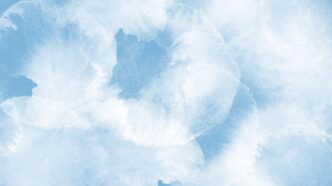 white clouds on blue sky