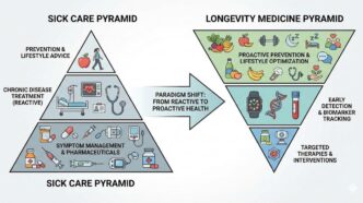 Longevitix Healthcare Pyramid