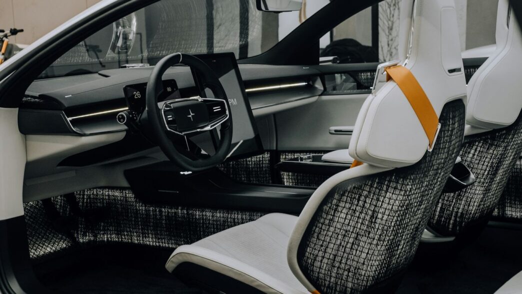 white and black steering wheel