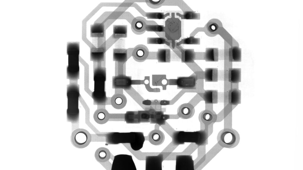 gray and back circuit illustration