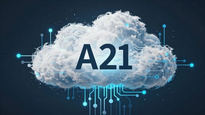 Cloud and AI merging, suggesting future of B2B.