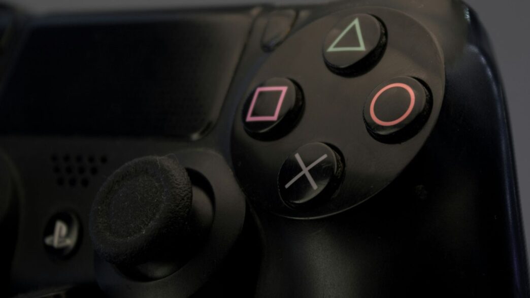 a close up of a car steering wheel