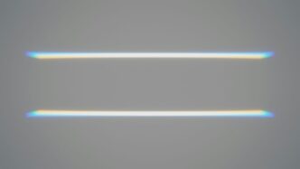 a blue line on a black background